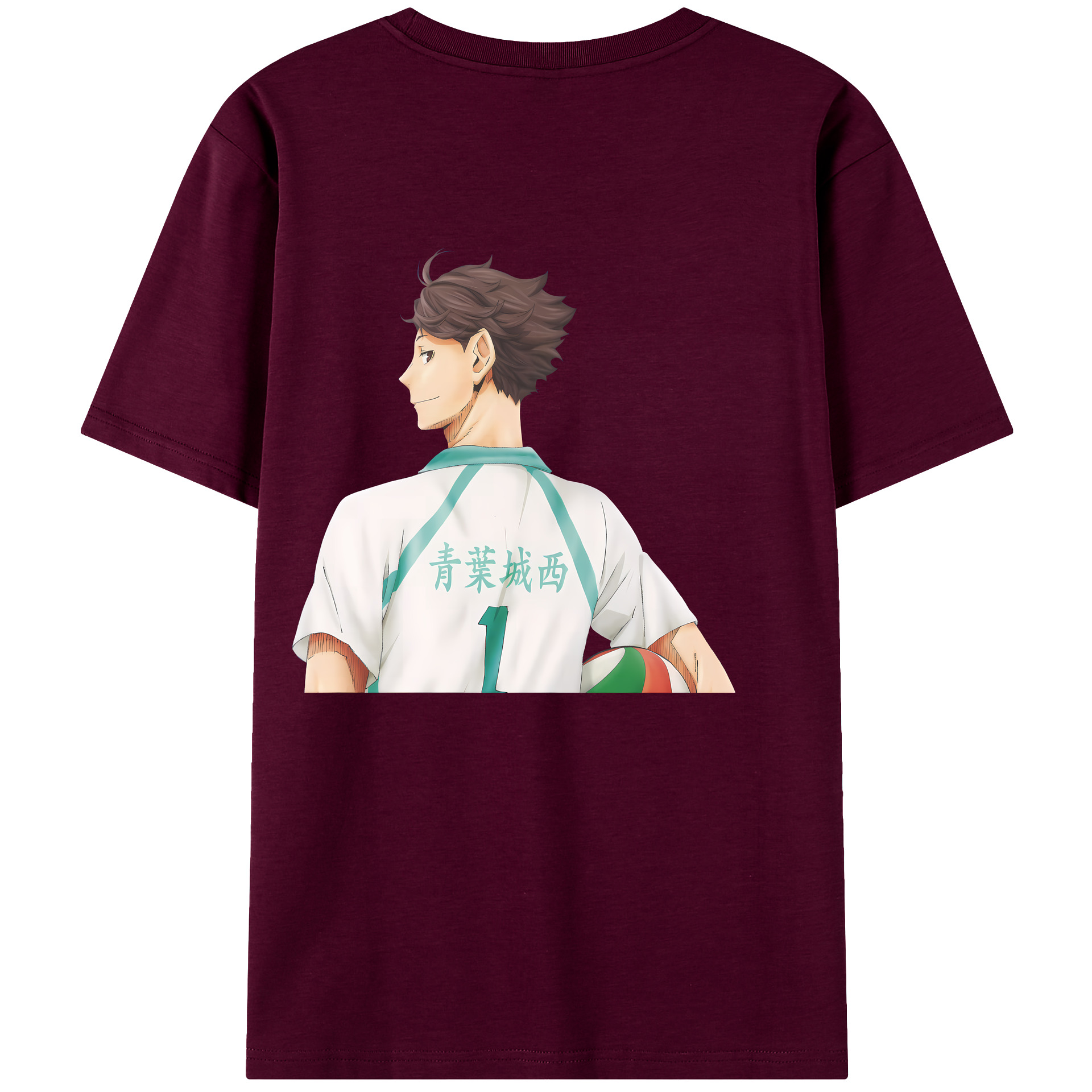 （画像用） ハイキュー!! Haikyu!! レディース半袖Tシャツ(バックプリント)